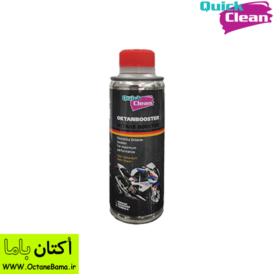 تصویر از مکمل اکتان بنزین موتور سیکلت کوییک کلین