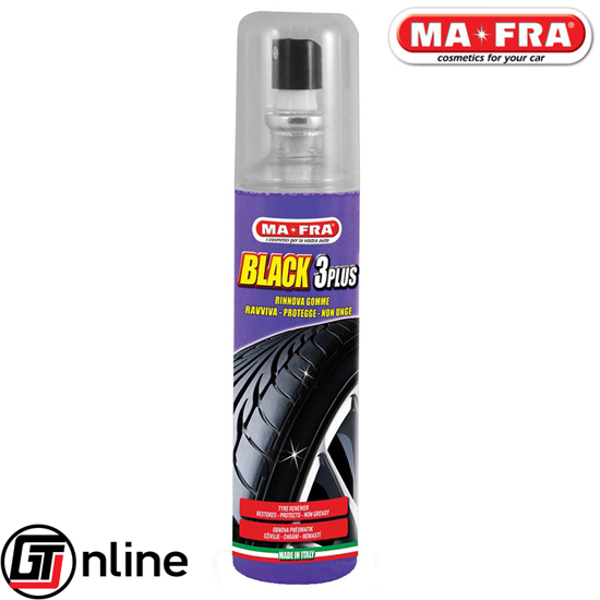 تصویر از اسپری واکس لاستیک Black 3 Plus