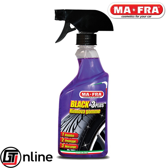 تصویر از اسپری واکس لاستیک Black 3 Plus