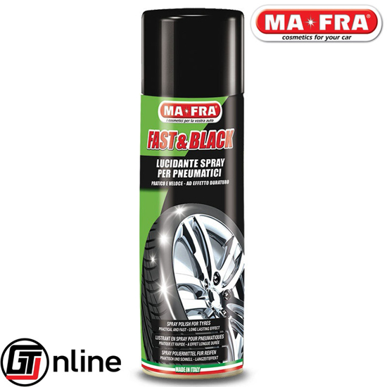 تصویر از اسپری واکس لاستیک Fast & Black